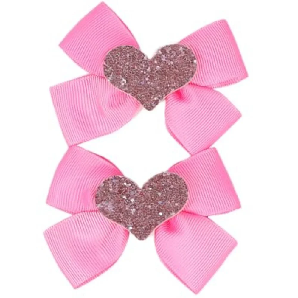 Valentine's Day Baby Headband with Flower Bow for 3-18 Months